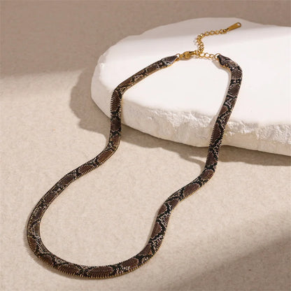 AFORIA™ SNAKE PRINT NECKLACES