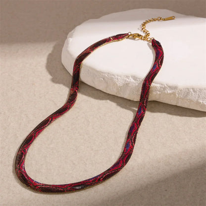 AFORIA™ SNAKE PRINT NECKLACES