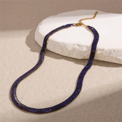 AFORIA™ SNAKE PRINT NECKLACES