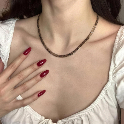 AFORIA™ SNAKE PRINT NECKLACES